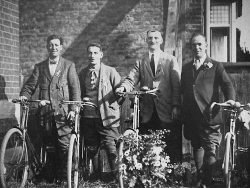 Plumstead Working Men's Club - Cysle section. 3rd from left is James Edward Boon